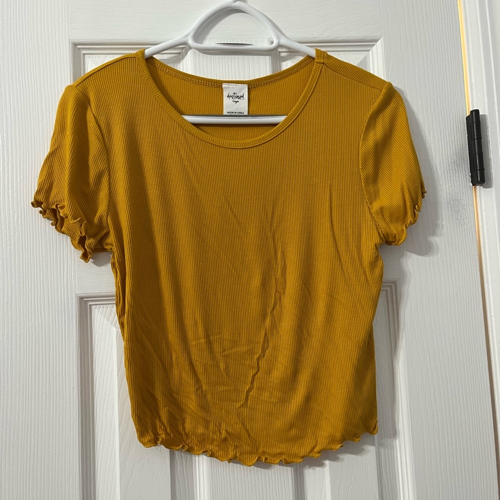 Women's Large Ribbed Tee